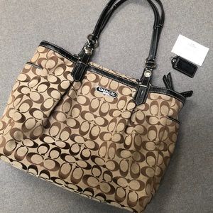 Coach North South Tote Purse